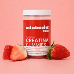 Gominolas de creatina monohidratada MINIMELIS 30 dosis (3 gr por dosis)